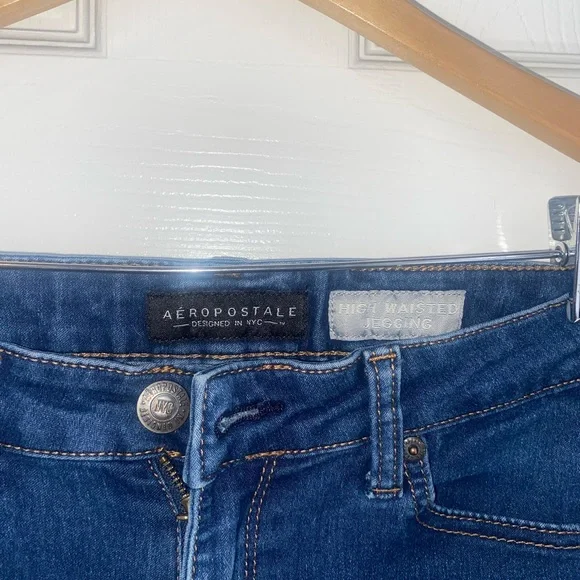 ❤️3/25❤️ Aeropostale High Waisted Jegging - Picture 2 of 5